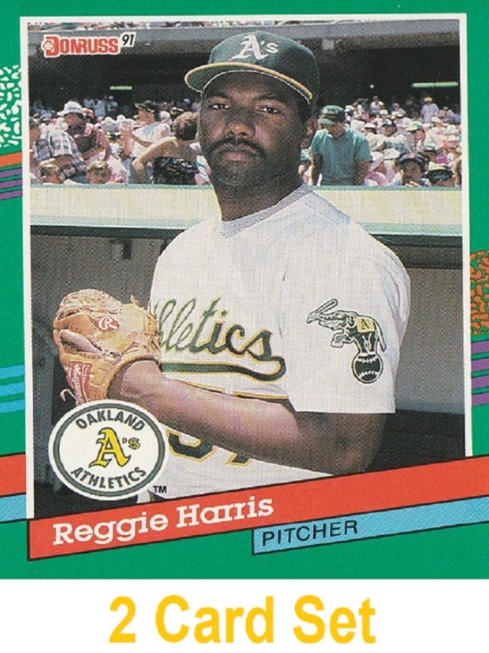 Reggie Harris Baseball Card Collection